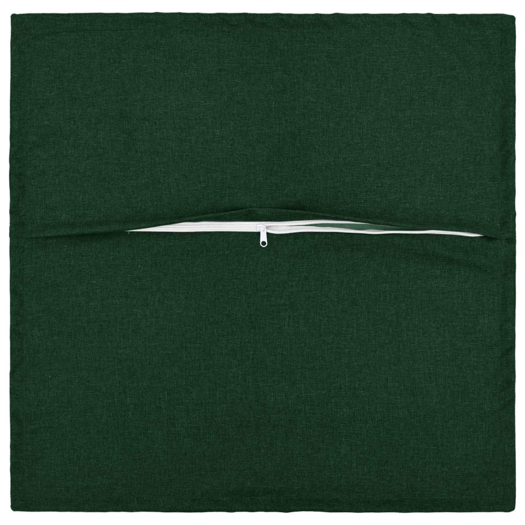 Cuscino con cuscino HOUTEN 2 pz Verde Scuro Lino 931819