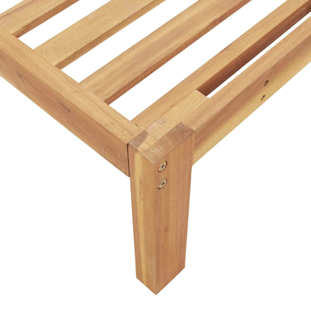 Set di divani con cuscino 2 pcs Talpa Legno di Acacia Massello 3418231
