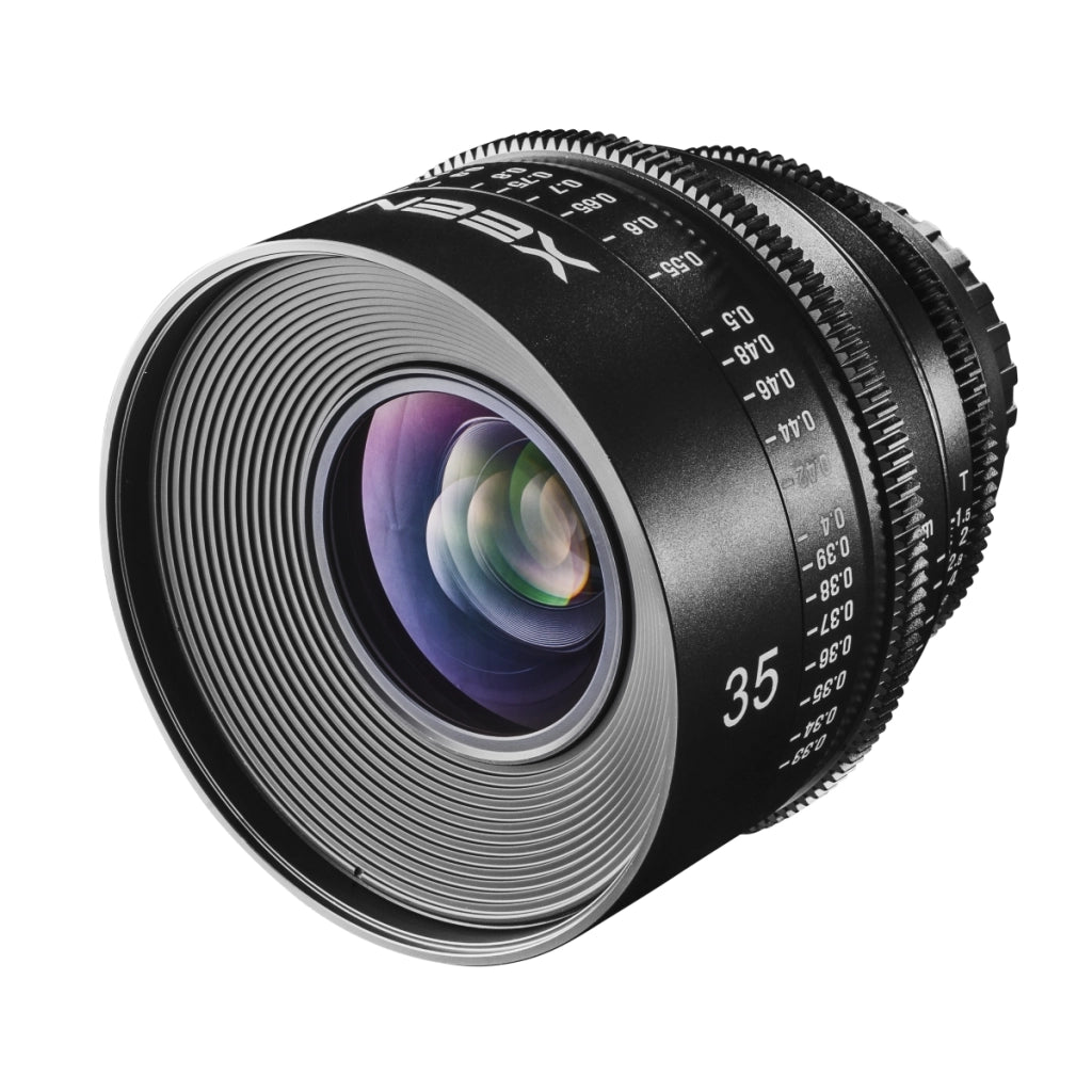XEEN Cinema 35mm T1.5 PL obiettivo full frame MF Cine Video per alte risoluzioni con pignoni follow focus