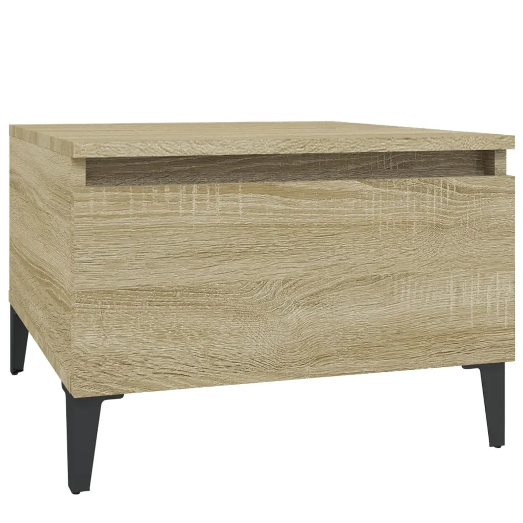 Tavolini 2 pz | Tavolo laterale Rovere Sonoma 50x46x35 cm in Legno Multistrato