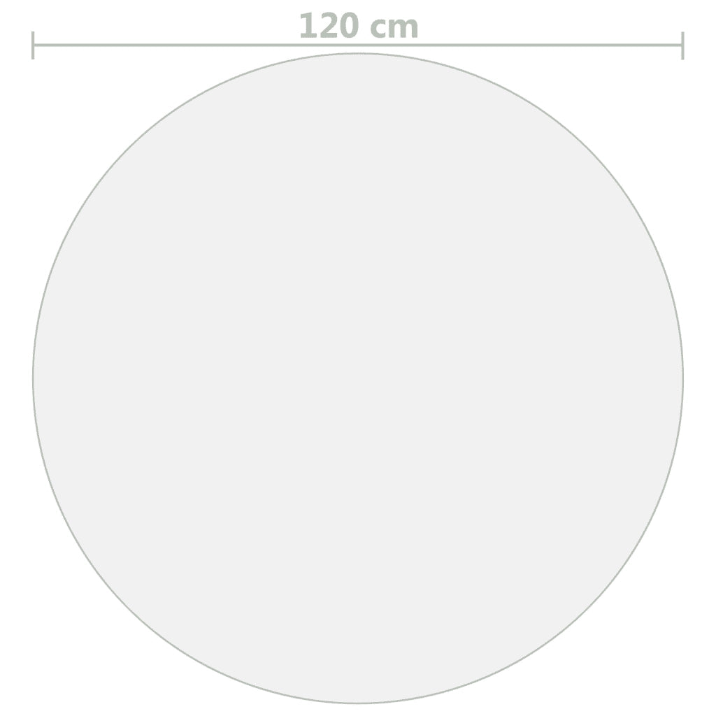Protezione Tavolo Opaca Ø 120 cm 1,6 mm in PVC 288256