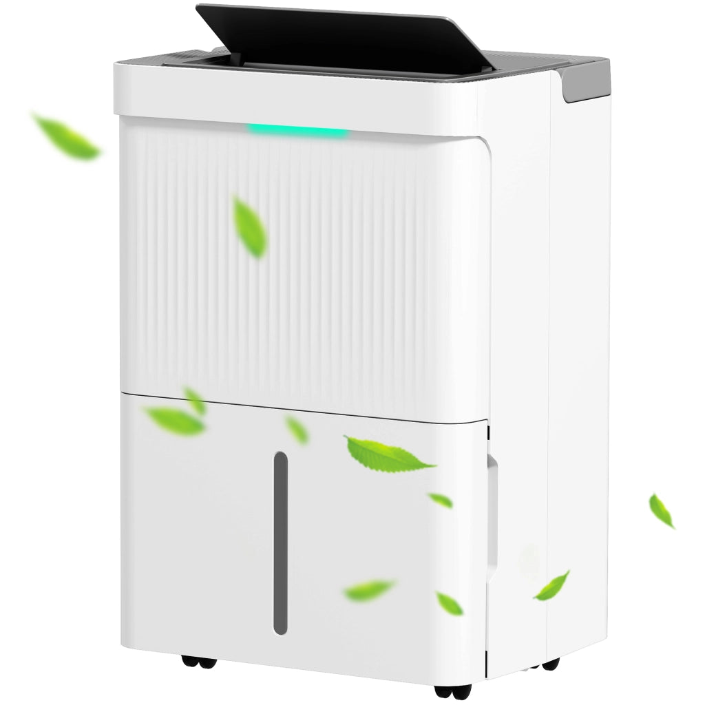 Deumidificatore 35L/giorno ¨C zephmum ¨C Serbatoio 5.5L LED Bianco