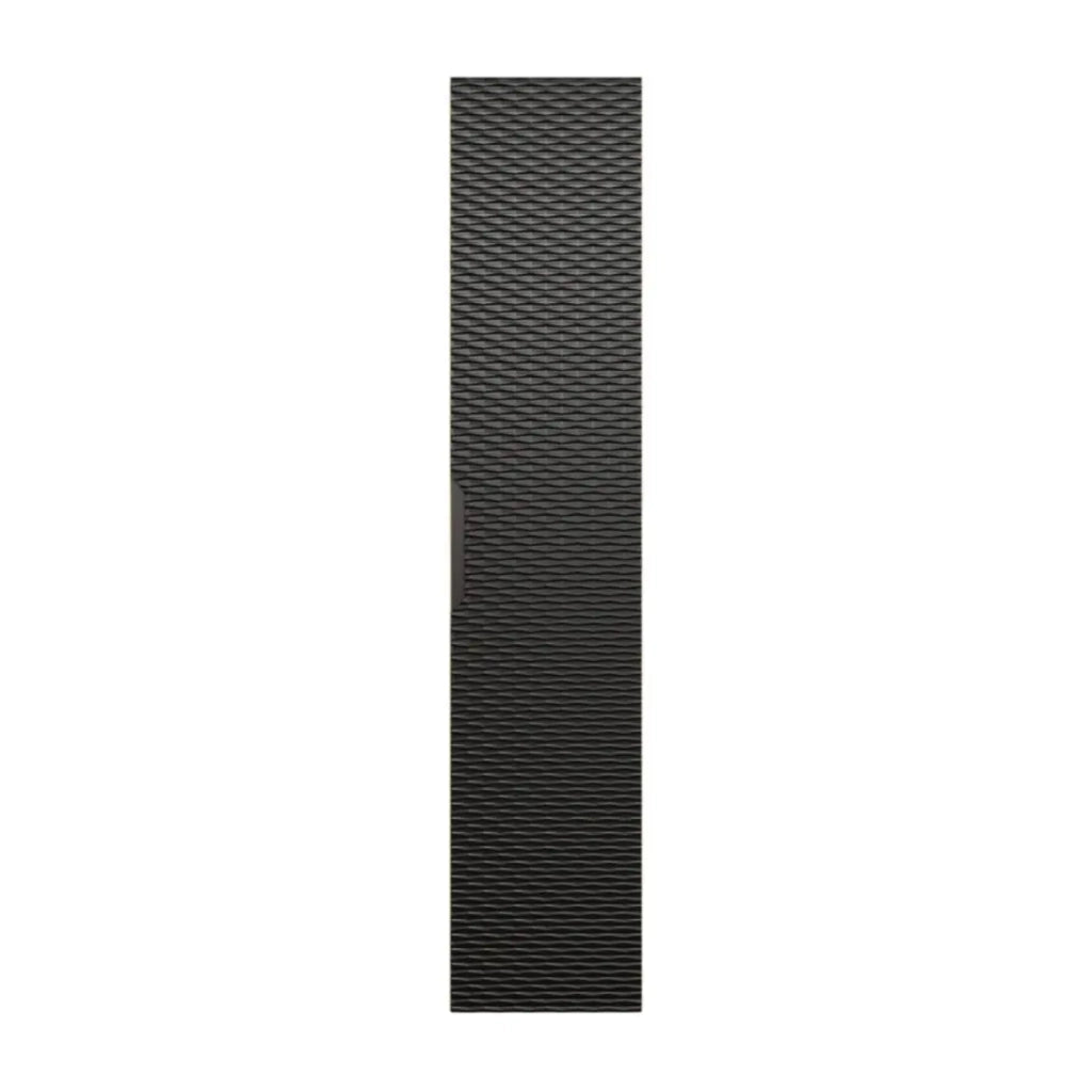 Colonna YOKA - 1 porta - Rovere chiaro e nero - L35 × P33 × H170 cm - Da appendere