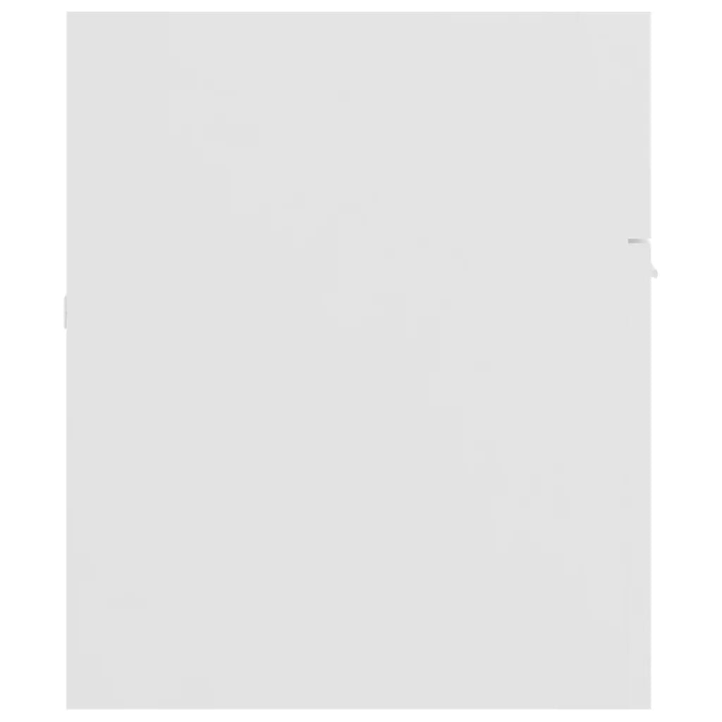 Set Mobili da Bagno 2 pz Bianco in Legno Multistrato 804809