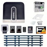 FAAC RAPID C720 KIT 5 MT DI CREMAGLIERA IN NYLON AUTOMAZIONE CANCELLO SCORREVOLE
