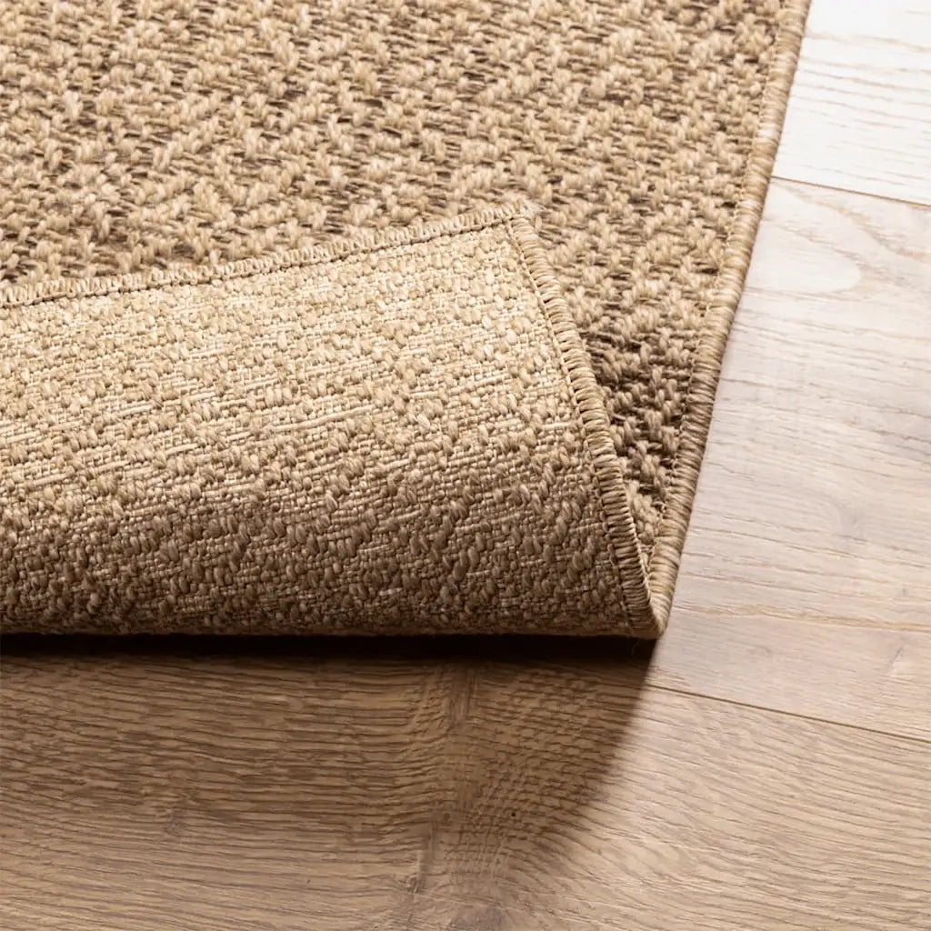 Tappeto ZIZUR 200x290 cm Aspetto Iuta per Interni ed Esterni 364834