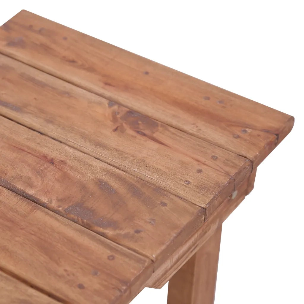 Tavolino da Salotto 70x35x60 cm in Legno Massello di Mogano 283915