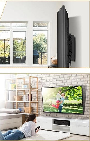 SUPPORTO A PARETE PER TV INCLINABILE Per schermi da 42 a 55
