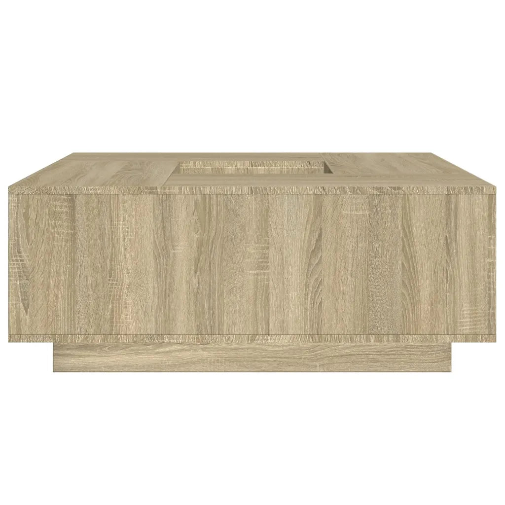 Tavolino Salotto Rovere Sonoma 100x100x40 cm Legno Multistrato 3284051