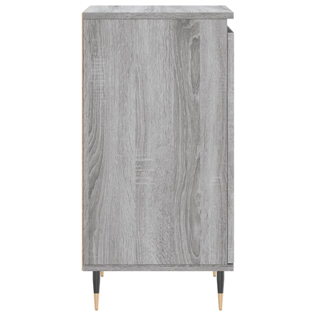 Credenze 2 pz Grigio Sonoma 40x35x70 cm in Legno Multistrato 831049