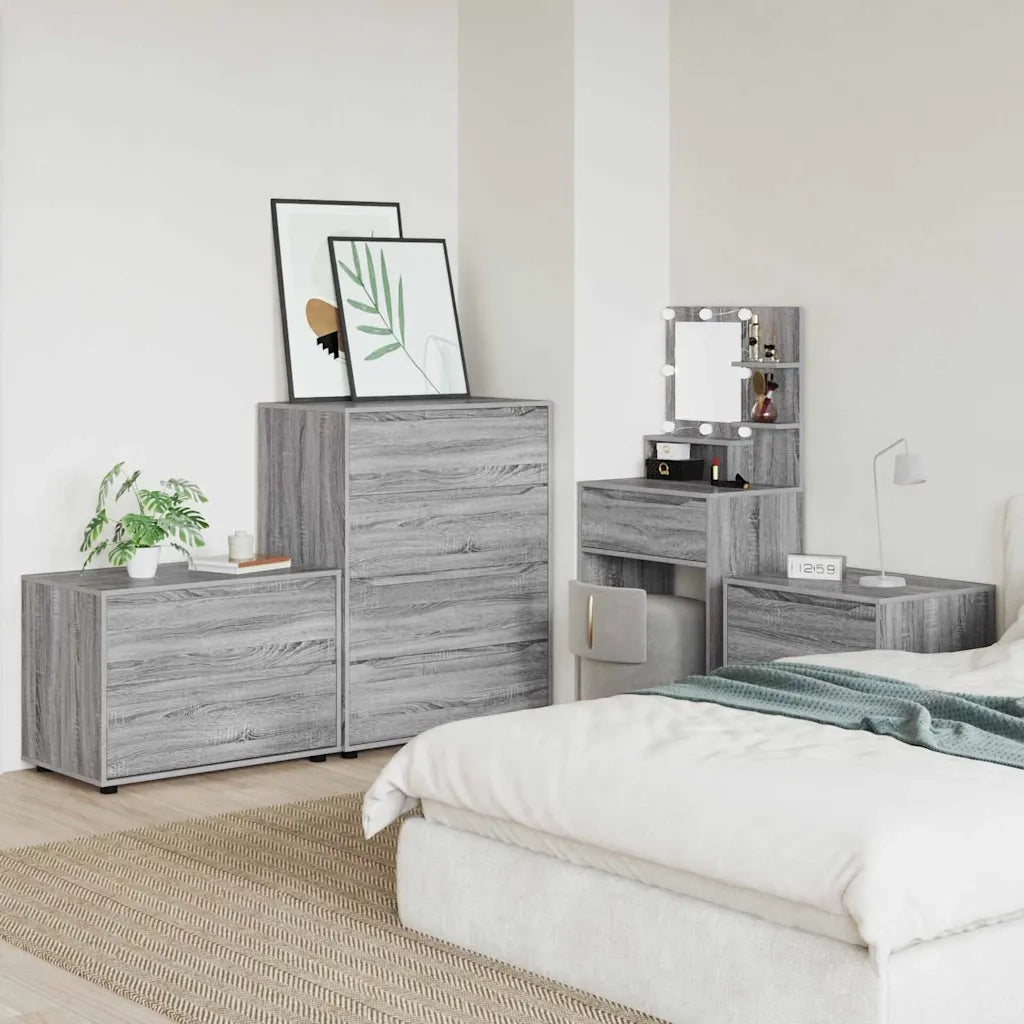 Armadio Grigio Sonoma 80 x 48 x 57 cm Legno multistrato