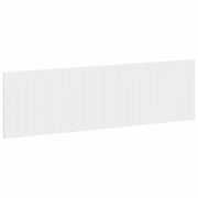 Testiera da Muro ARNHEM Bianco Legno ingegnerizzato 896715