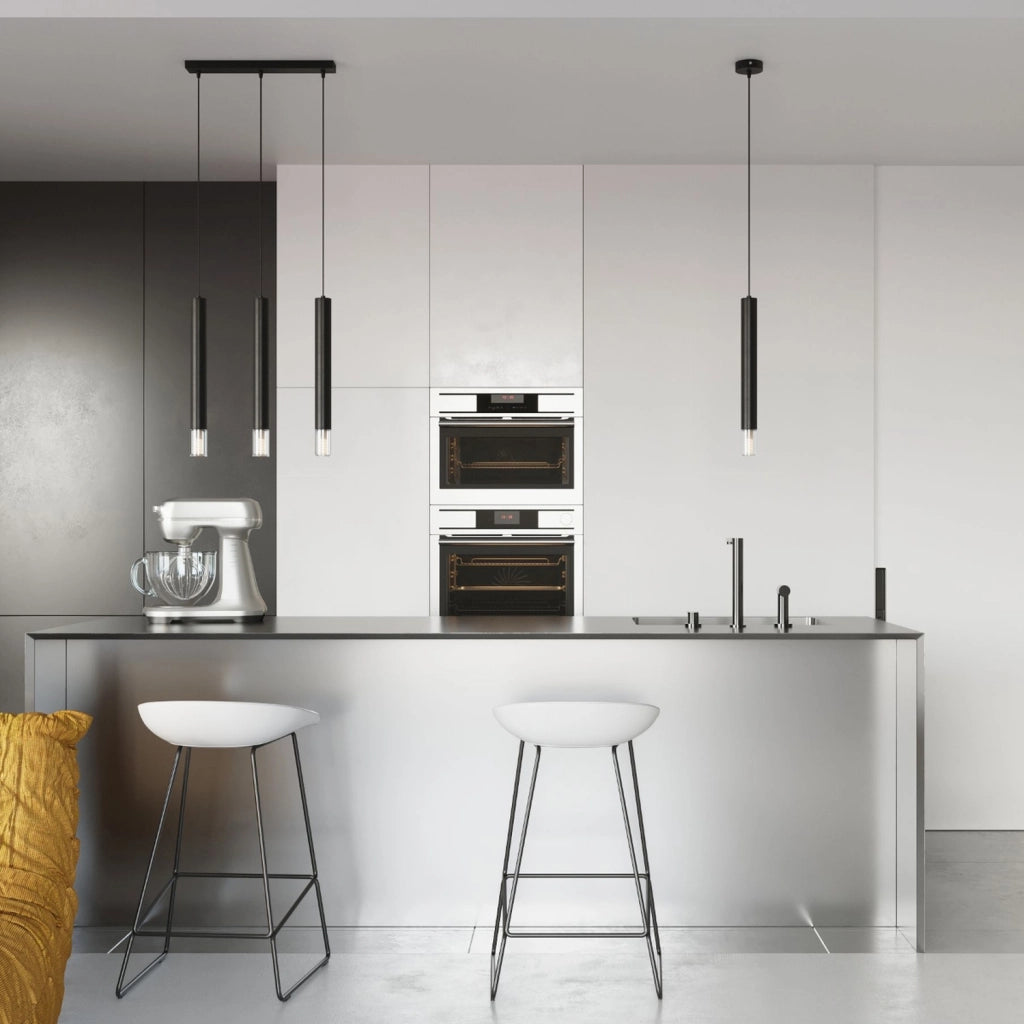 Lampada sospensione SULTAN 2 Pure Lume nera doppia G9