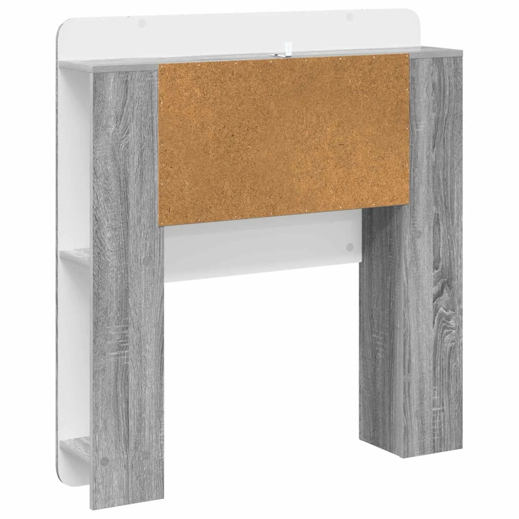 Testiera | Testata del letto Grigio Sonoma Legno ingegnerizzato