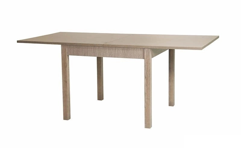 KIT TAVOLO ALLUNGABILE 90X90/180X79H GAMBE MM.50X50 FINITURA LARICE GRIGIO