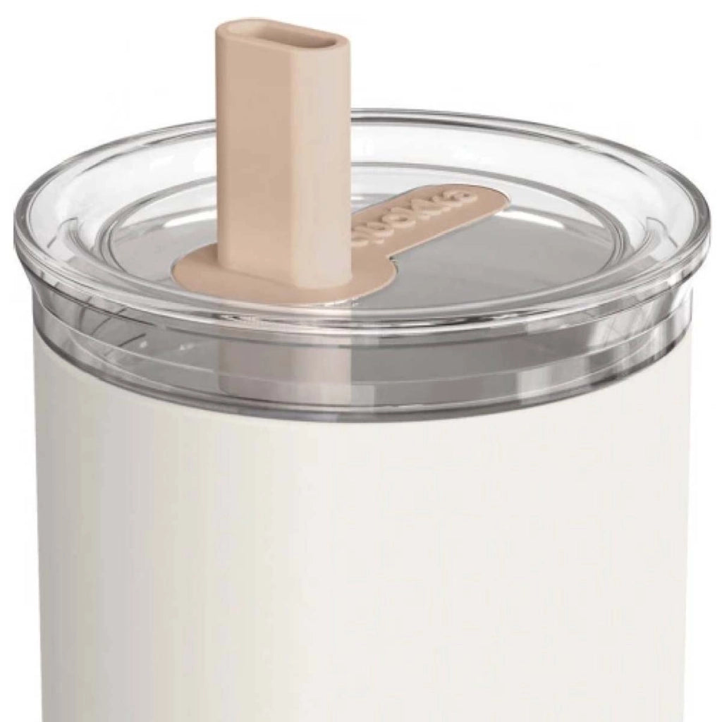 Bottiglia Termica 720ml Modello Mist con Cannuccia Integrata Bianco Quokka