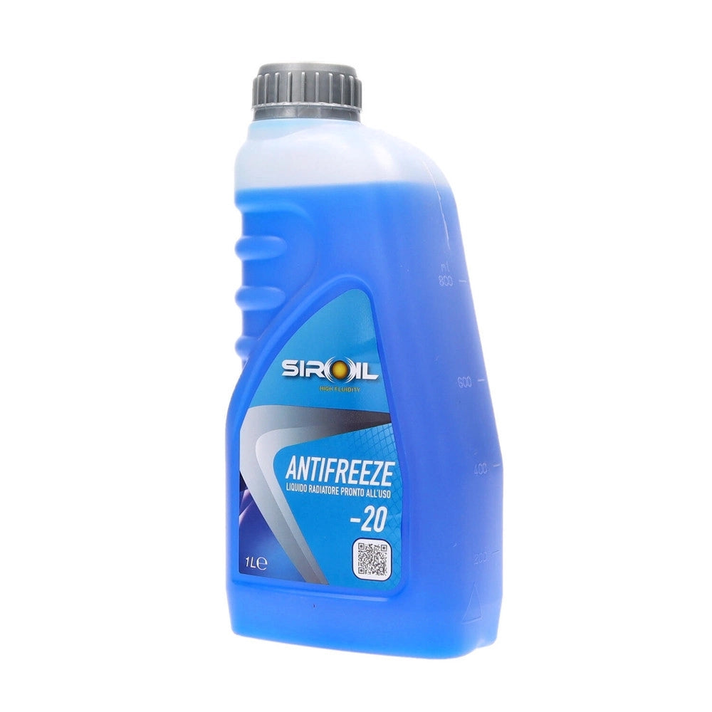 Trade Shop - Liquido Per Radiatore Radiatori Pronto All'uso Antifreeze -20 Blu 1 Lt Sir-antf -