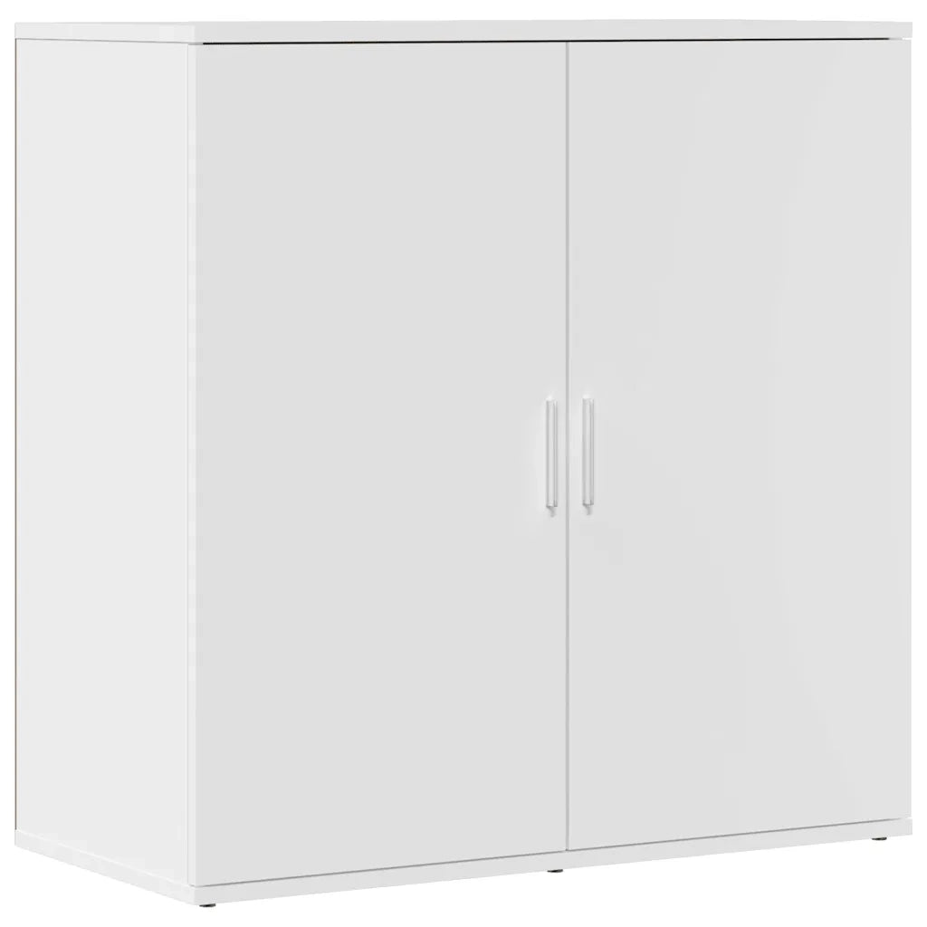 Credenza Bianca 79x38x80 cm in Legno Multistrato 840513