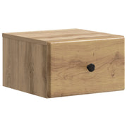 Mobiletto da notte a muro Rovere Artigianale 34,5 x 33 x 20 cm 899123