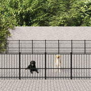 Gabbia per Cani da Esterno in Acciaio 84,68 m² 3124661