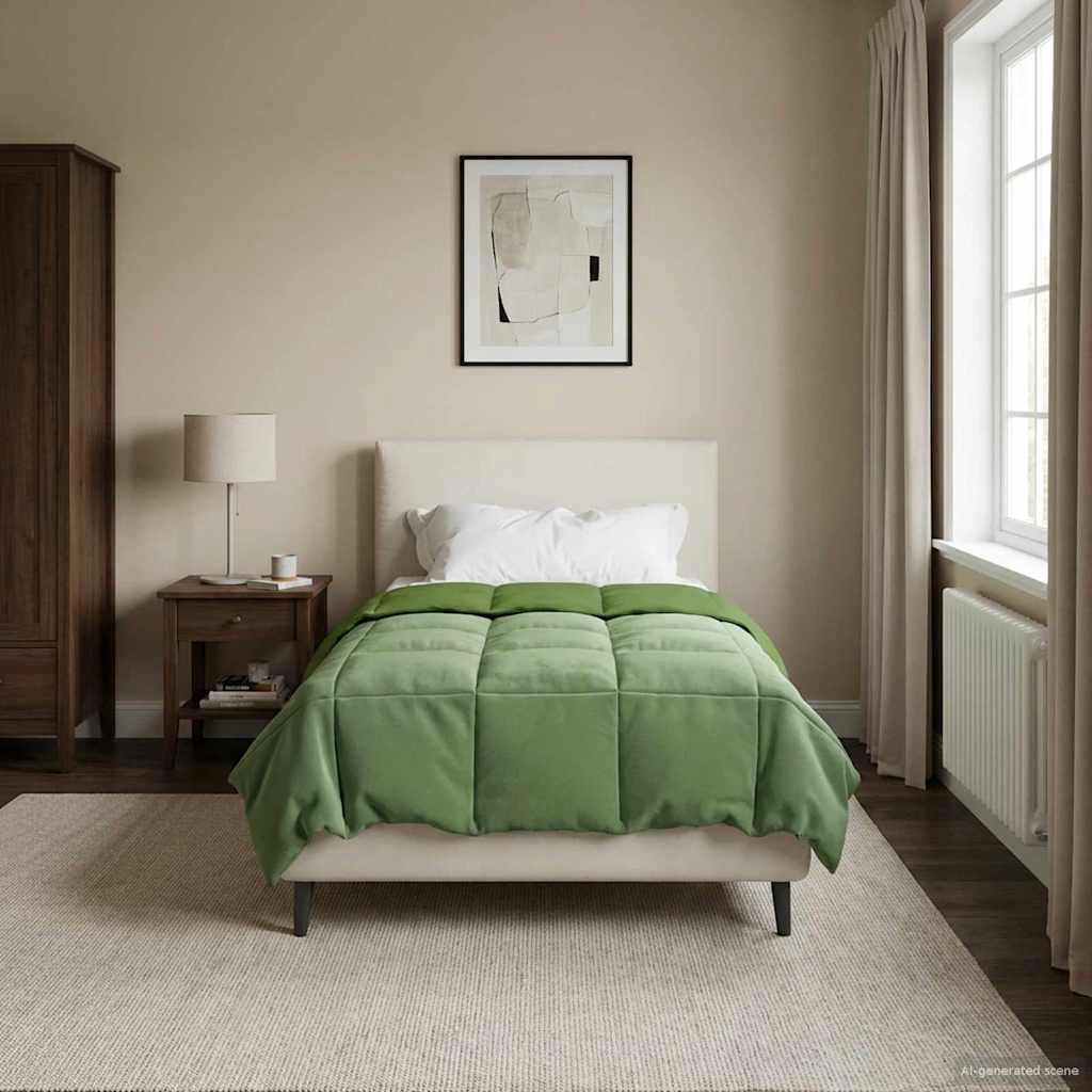 Piumino Letto Estivo 140 x 200 cm Estate Verde Traspirante 42025954