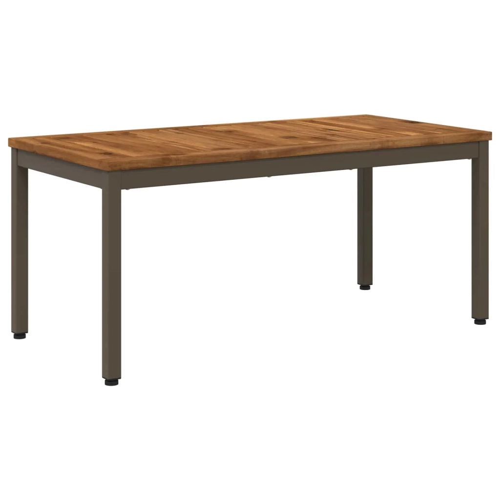 Tavolino da salotto Naturale e Caffè 50 x 100,5 x 45 cm 901285
