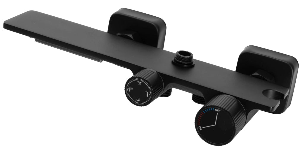 Set Doccia Rea Helix Black