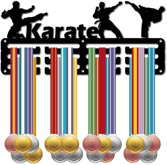 Medaglia Hanger per Sport - Supporto per Medaglie da Parete - Ferro da Appendere Medaglie - Ideale per Souvenir - Adatto per Karate
