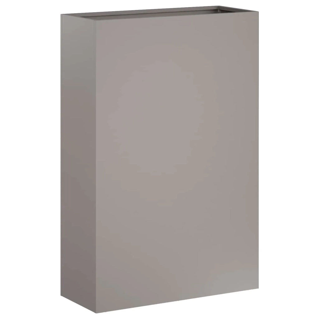 Vaso da giardino 2 pz Ruggine 50 x 20 x 75 cm Acciaio Corten 8005469