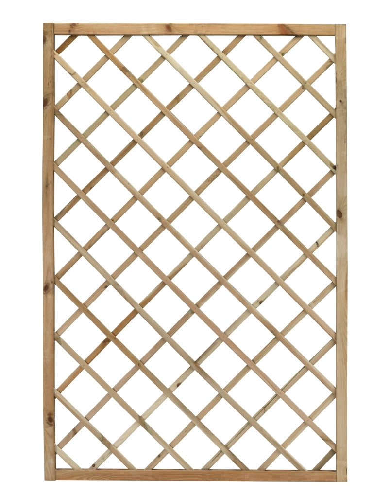 Confezione 2 Pz Grigliato Trendy Dim:: 60X180 Cm Foro 9X9 Cm Cornice 34X34