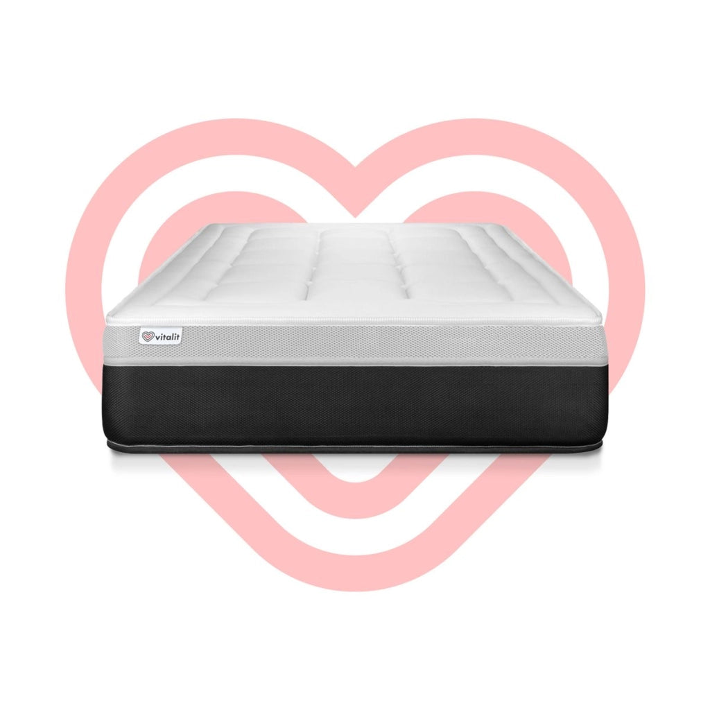 Materasso 120x200 cm a molle insacchettate e memory foam - Vital Form