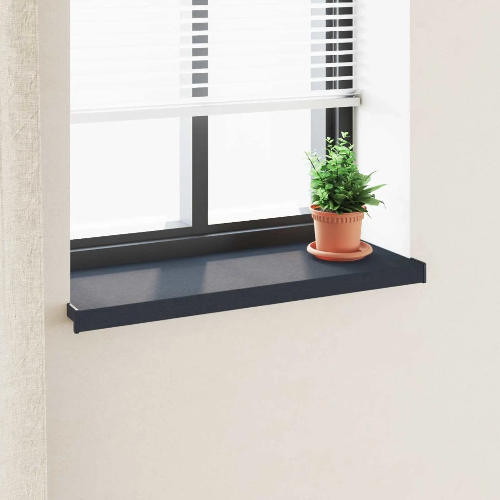 Soglia della Finestra Antracite con Venature del Legno PVC CFW3976928