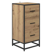 Credenza | Madia | Buffet da pranzo | Armadio da pranzo Rovere artigianale 35.5 x 35 x 76 cm
