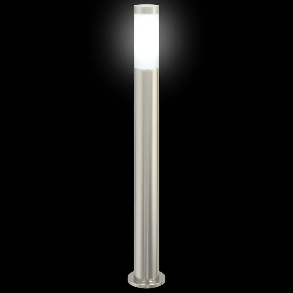 Lampada a paletto 80 cm in Acciaio Inox IP44 4006001