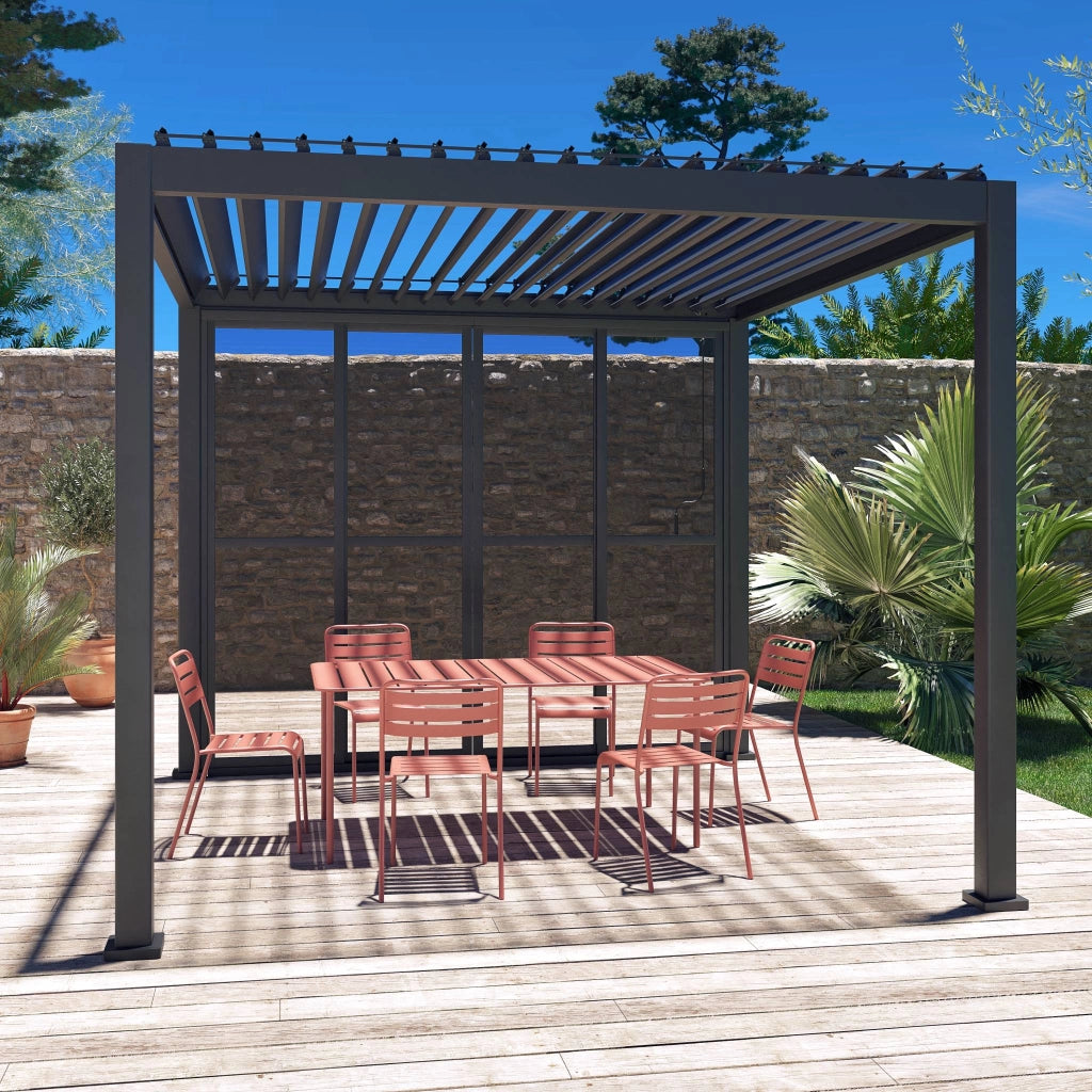 Porta scorrevole per pergola triomphe, 3 m, antracite