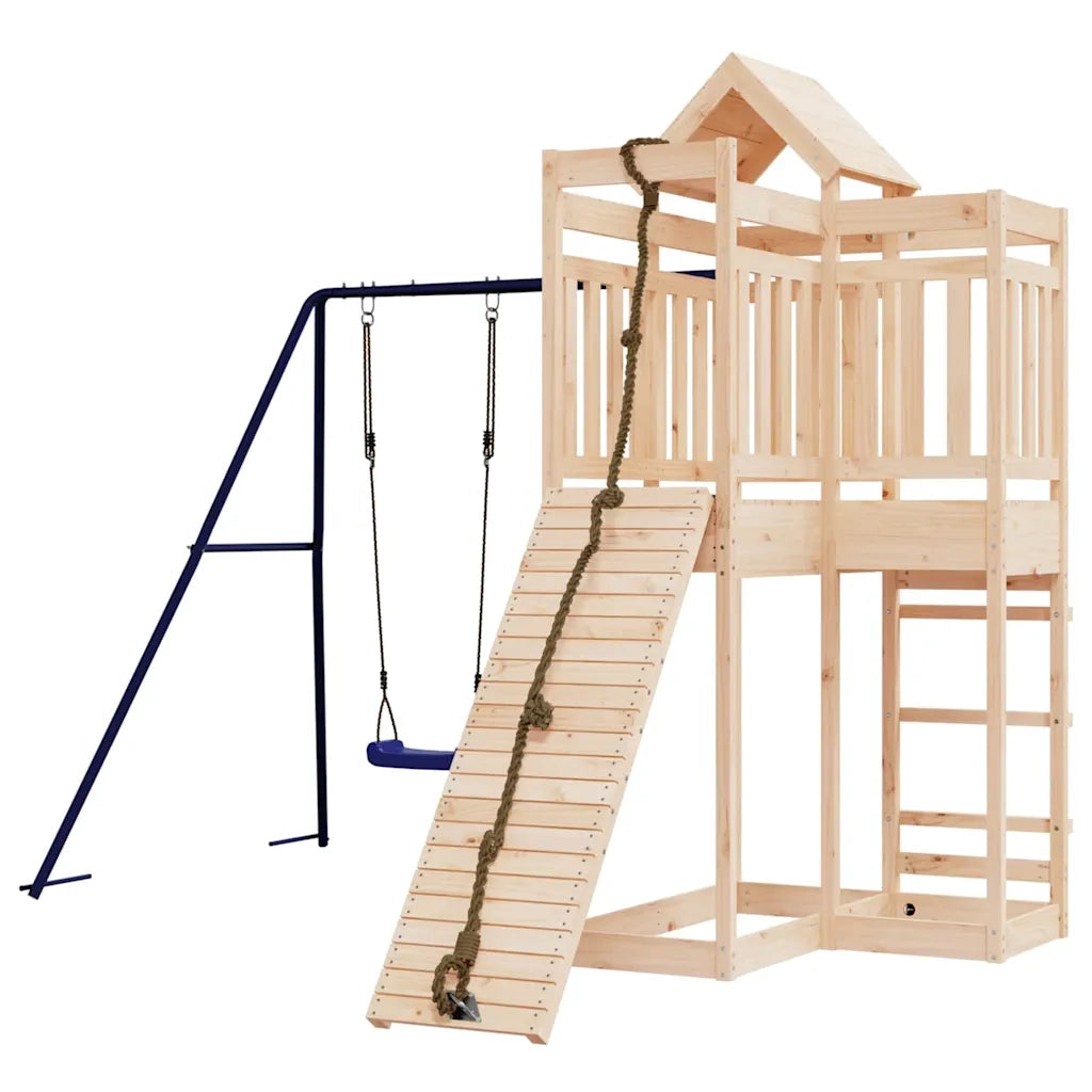 Set da Gioco da Esterno in Legno Massello di Pinocod mxl 126427