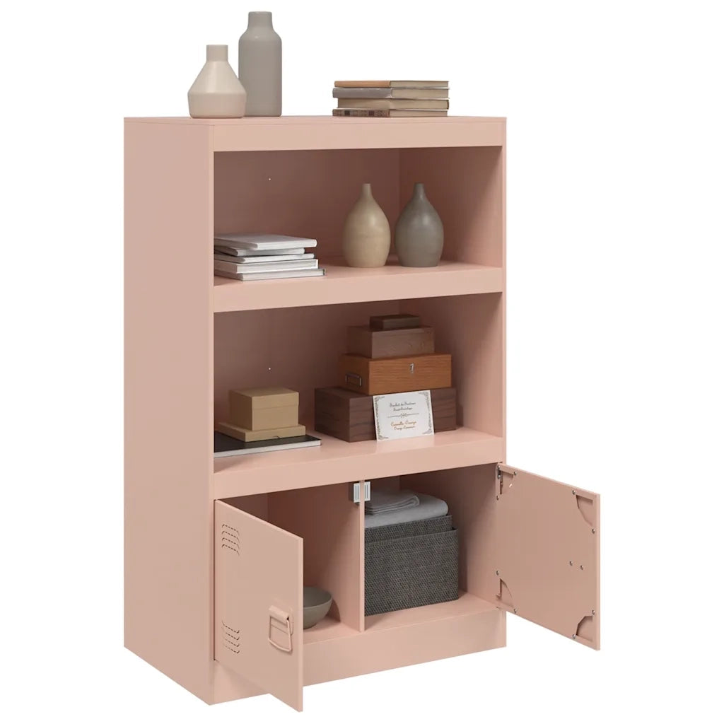 Credenza Rosa 67x39x107 cm in Acciaio 841668
