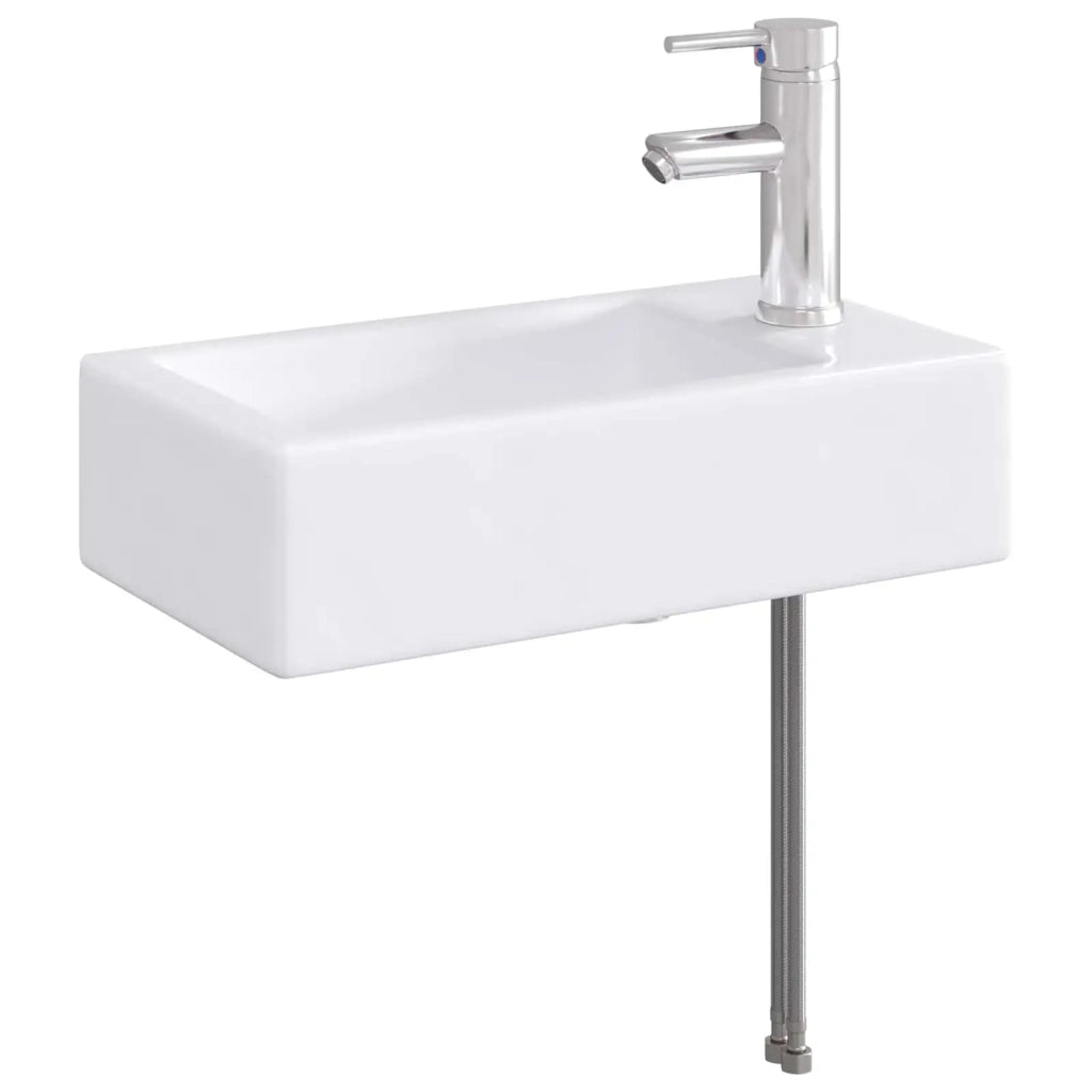 Lavabo da bagno Cromato 45,5 x 25,5 x 13 cm Metallo 890222
