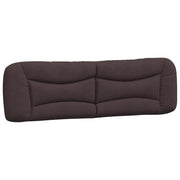 Cuscino Testiera Hvar Marrone Scuro 180 cm in Tessuto CFW2180866
