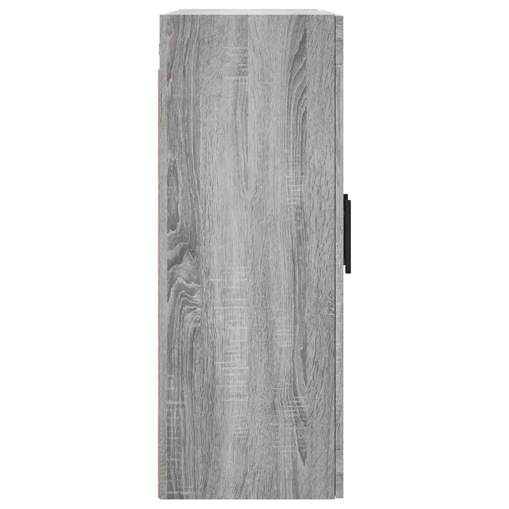 Armadietto a Muro | Mobile a Parete Grigio Sonoma 69,5x34x90 cm