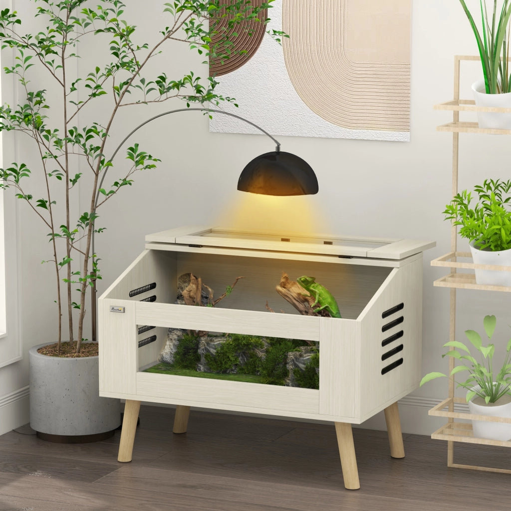 Terrarium per Rettili ¨C zephmum ¨C Vetro Temperato 80x50x60cm