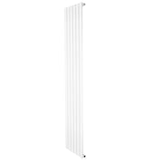 Radiatore Verticale Design Piatto Colonna Singola Bianco 1800x420 mm