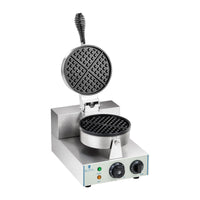 Waffle professionale tonda in teflon potenza 1 x 1.300 watt 3614057