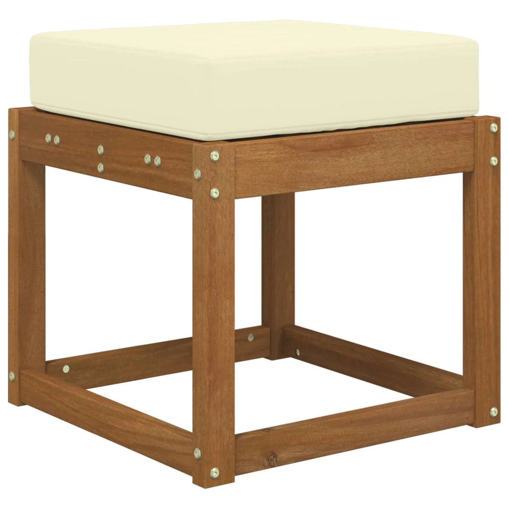 Cuscino da Sedia Esterno Crema 40 x 40 x 8 cm 100% Poliestere 900933