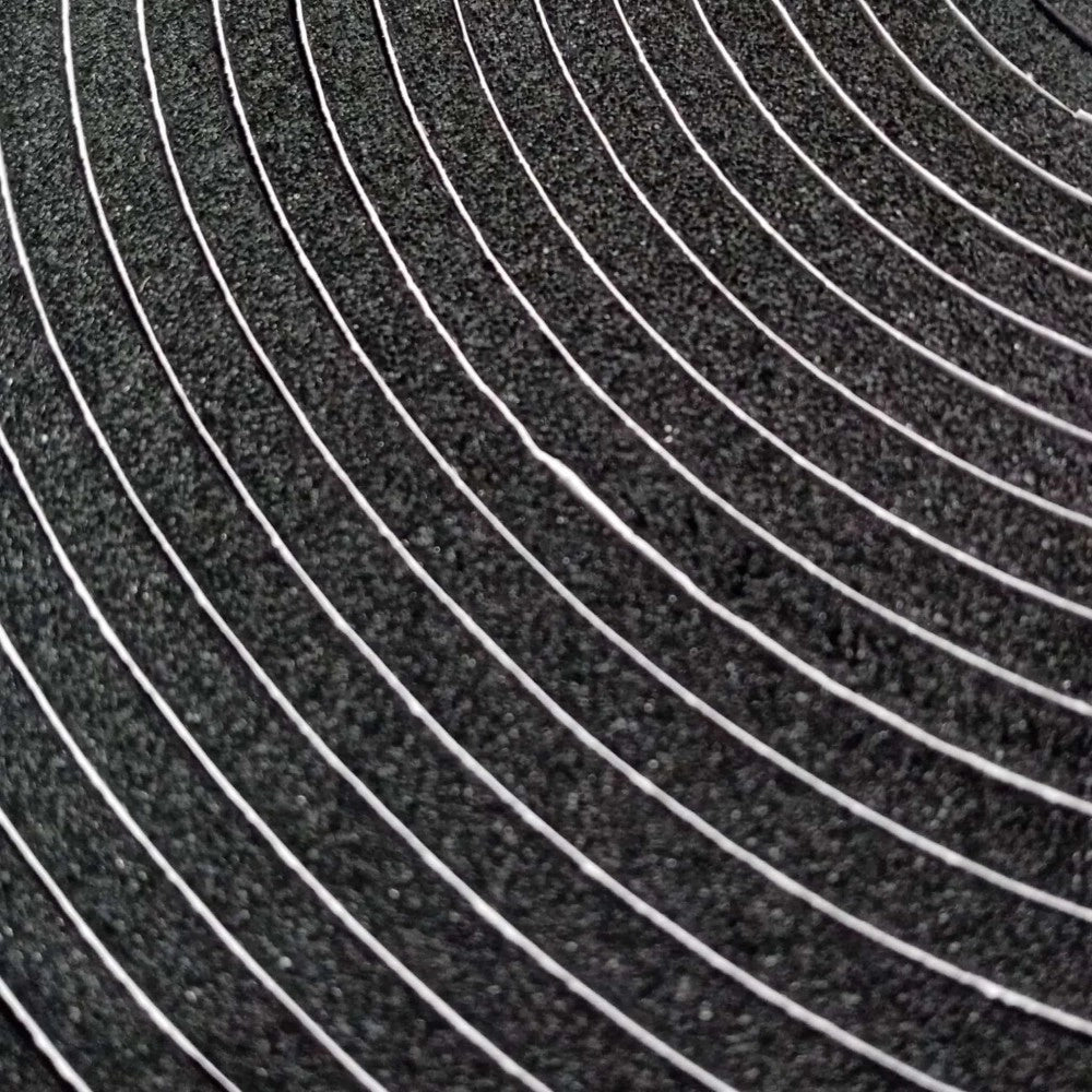 Guarnizione da 5 x 15mm lunghezza 10mt in gomma nera espansa autoadesiva