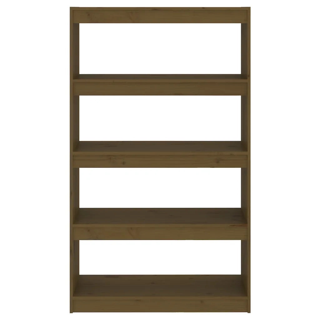 Libreria/Divisorio Ambra 80x30x135,5 cm Legno Massello di Pino 808196