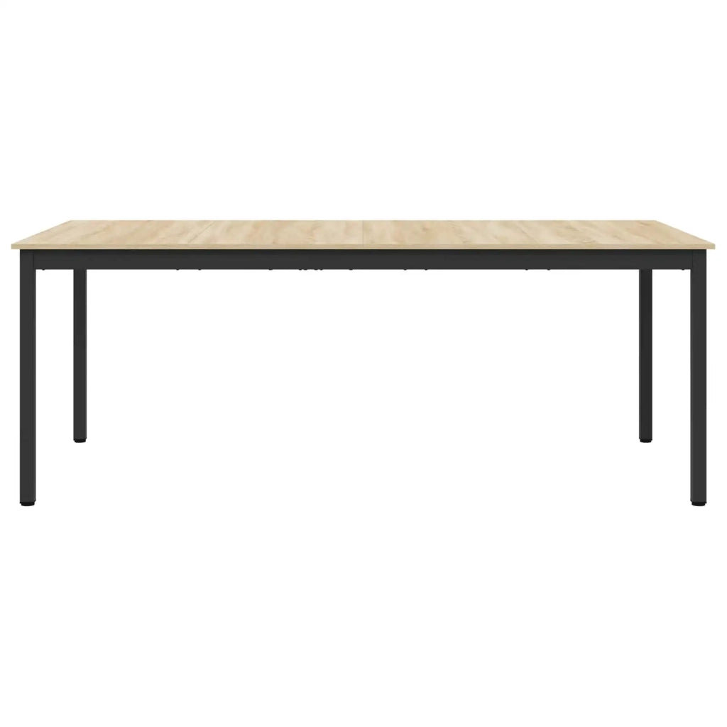 Tavoli da pranzo 2 pcs 200 x 100 x 75 cm Legno multistrato