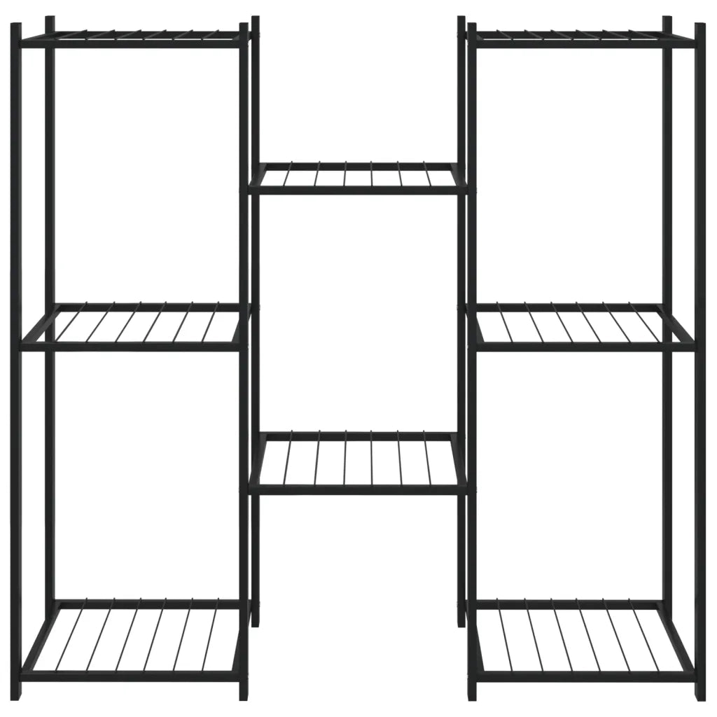 Portafiori 83x25x80 cm Nero in Ferro cod mxl 71264