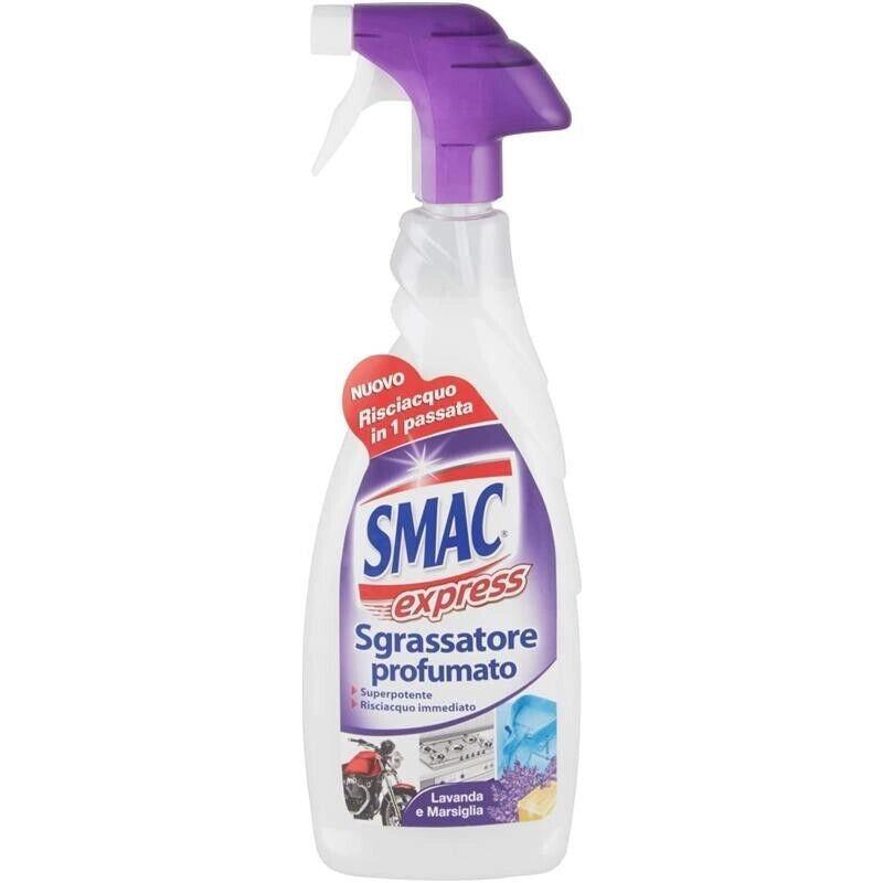 SMAC SET DI 12 SGRASSATORE PROFUMATO ALLA LAVANDA SPRAY 650 ML