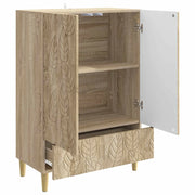 Credenza | Madia | Buffet da pranzo | Armadio da pranzo Rovere Sonoma 66 x 34,5 x 95 cm Legno ingegnerizzato